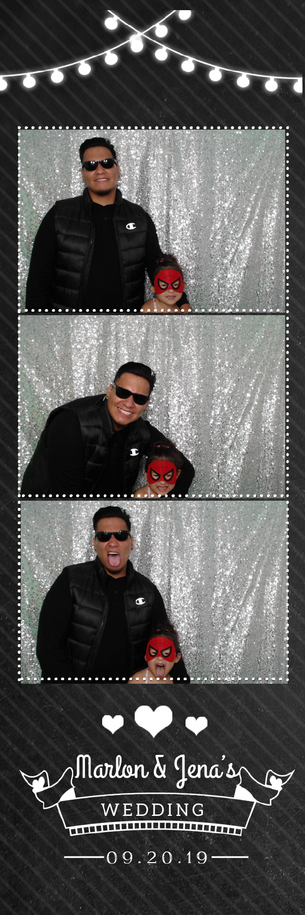 Jena and Marlon's Wedding | View more photos from the event at gallery.photoboothbillings.com/u/PhotoBoothBillings/Jena-and-Marlons-Wedding